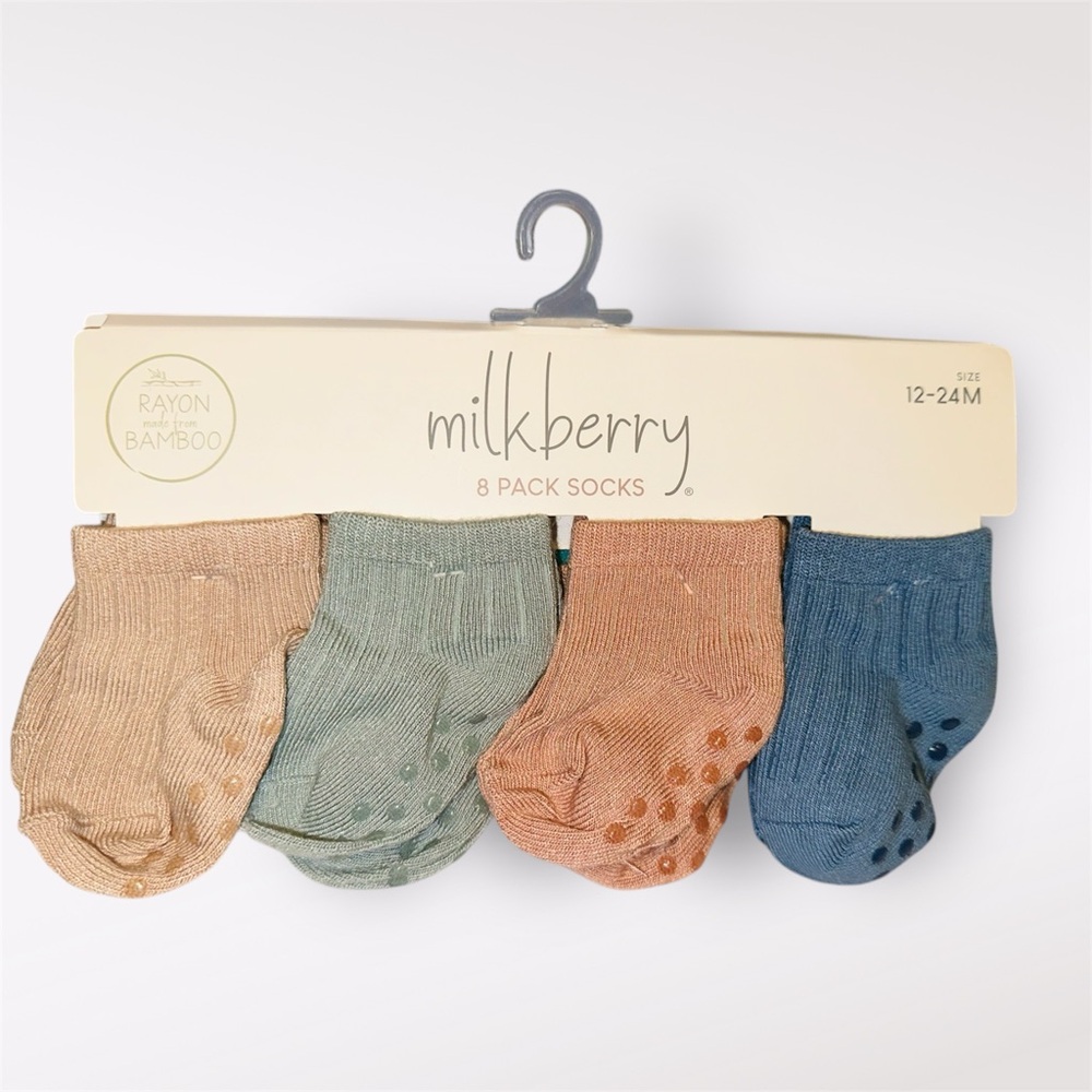 New Milkberry Baby Sock Set